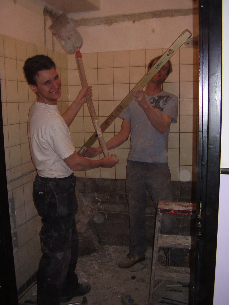 Badkamer renovatie in jaren 70 stijl